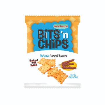 Bits N Chips Biscuits Barbeque by RITZ FOOD PRODUCT CORPORATION