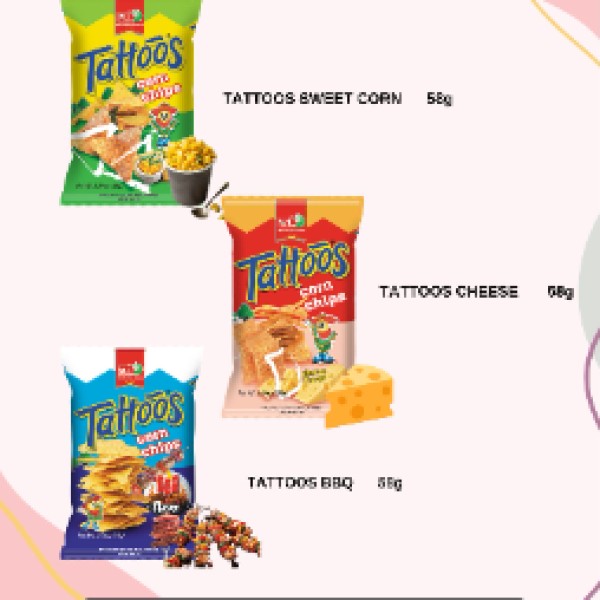 TATTOOS CORN CHIPS