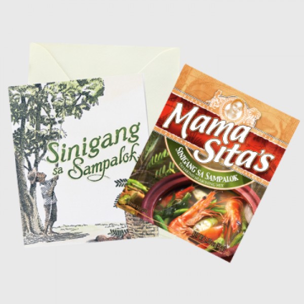 Mama Sita’s-Tamarind Seasoning (Sinigang Sa Sampalok) Mix 50g  With Tamarind Card