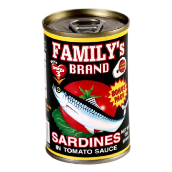Family’s Brand Sardines In Tomato Sauce