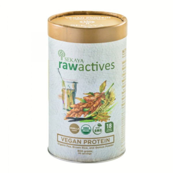 Sekaya Raw Actives Vegan Protein, Organic