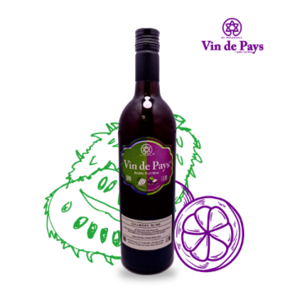 Vin De Pays Guyabano Mangosteen Wine 