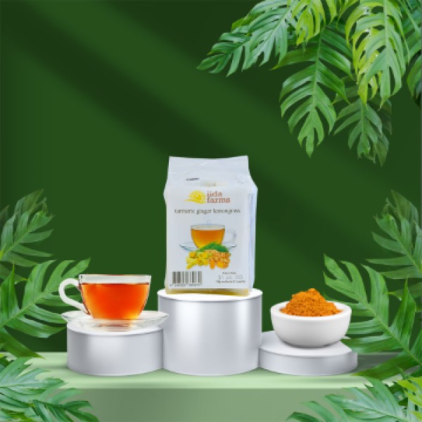 Turmeric Ginger Lemongrass Powdered Drink Mix 10g X 12 Sachet (TGL 10g X 12)