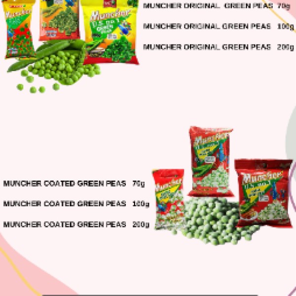 MUNCHER GREEN PEAS