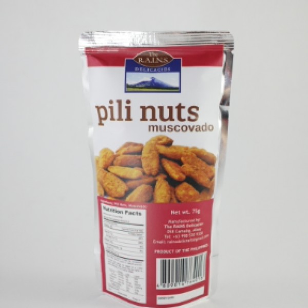 The Rains Delicacies Muscovado Pili Nuts