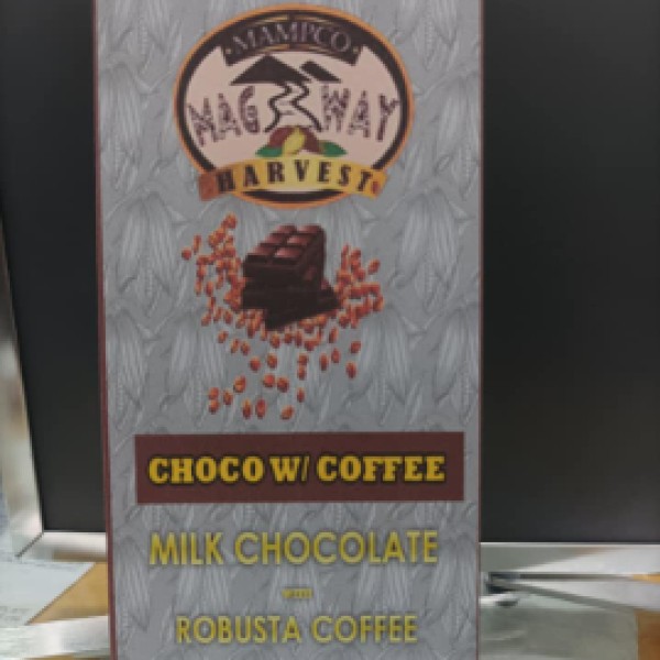 MAGWAY HARVEST MILK CHOCOLATE WITH ROBUSTA COFFEE