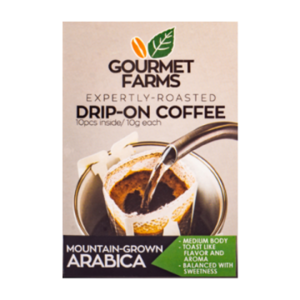 Gourmet Farms - Drip On Coffee - Mountain Grown Arabica