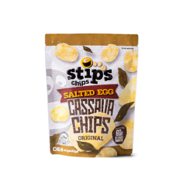 Stip’s Chips Salted Egg Cassava Chips