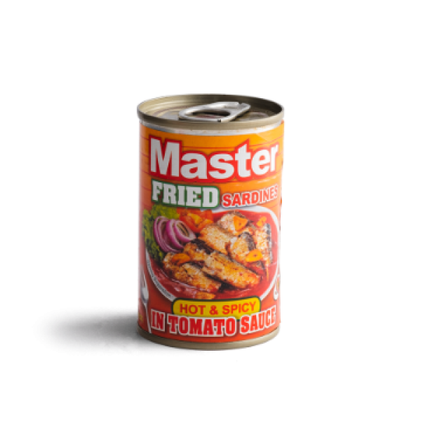 Master Fried Sardines In Tomato Sauce,  Hot And Spicy