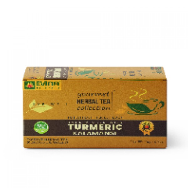 EVINA NATURALS Gourmet Herbal Tea Collection - Turmeric Kalamansi (20sx10g)