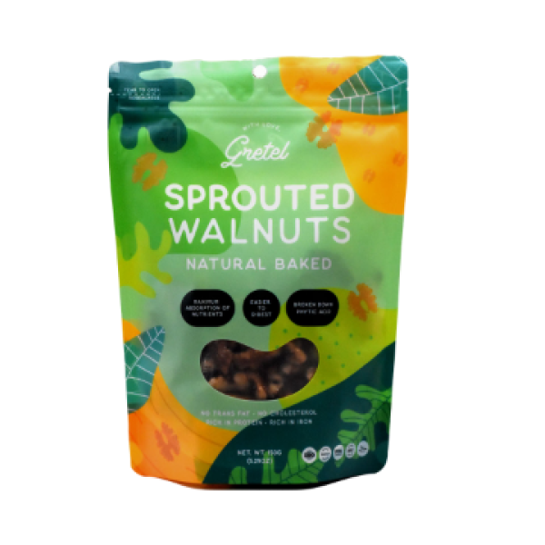 Sprouted Walnuts Natural Baked 150g