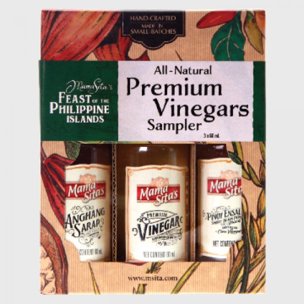 Mama Sita’s-All Natural Premium Vinegar Sampler