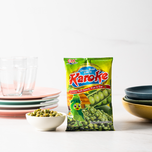 OK Karoke Green Peas - Salted Garlic