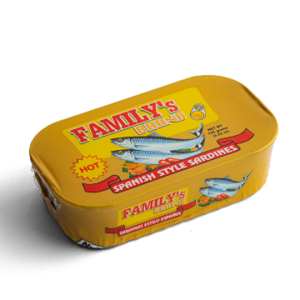 Family's Brand Sardines In Oil, Spanish Style 