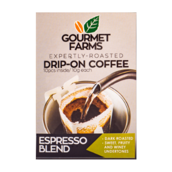 Gourmet Farms - Drip On Coffee - Espresso Blend