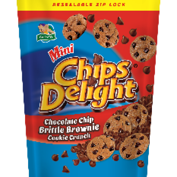 Chips Delight Mini Chocolate Chip Brittle Brownie Cookie Crunch
