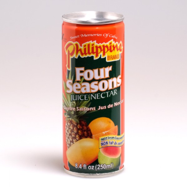 PHILIPPINE BRAND FOUR SEASONS JUICE NECTAR 