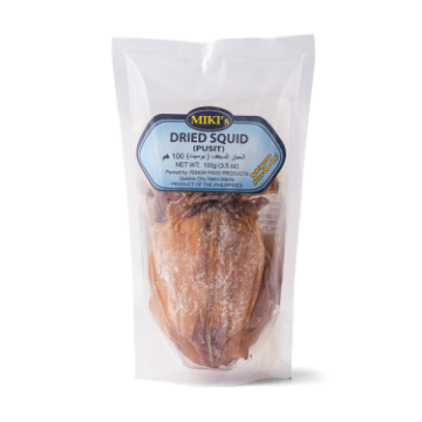 Miki’s Dried Squid (Pusit) 100g