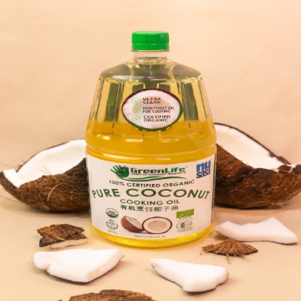 PURE COCONUT COOKING OIL