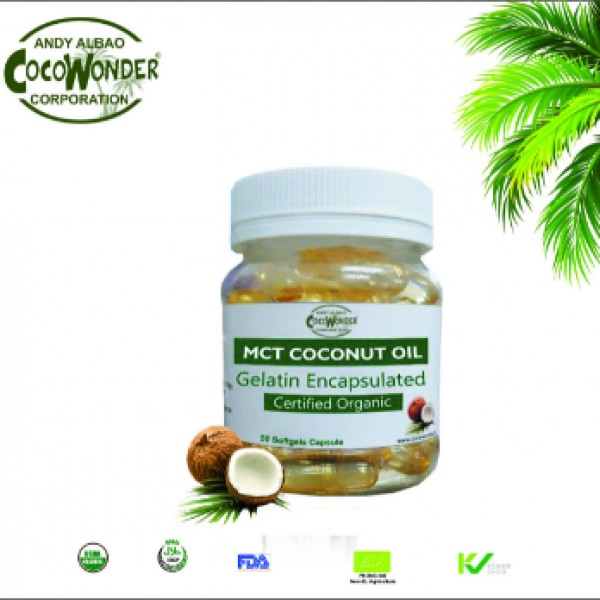 MCT COCONUT OIL C8/C10 - SOFT GELATIN CAPSULE