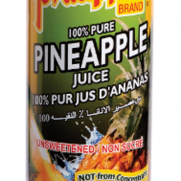 PHILIPPINE BRAND 100% PINEAPPLE JUICE 