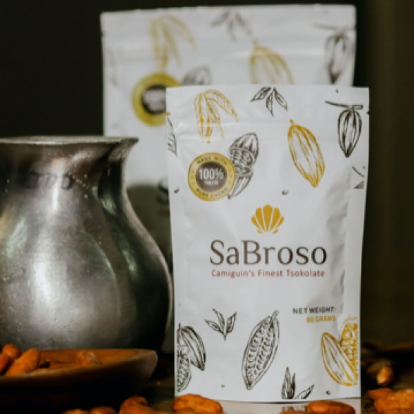 SaBroso 100%  Pure Cacao Tablea - 80g