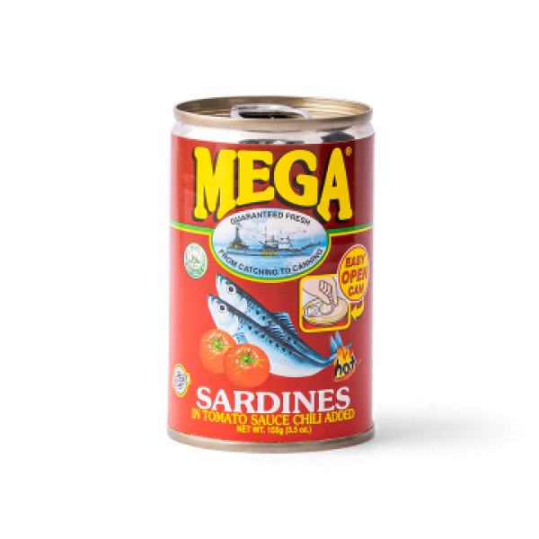 Mega Sardines In Tomato Sauce, Chili Added