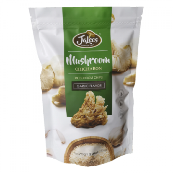 JA Lees Farms Mushroom Chicharon (Garlic 150g) 