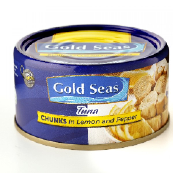 Gold Seas Tuna Chunks In Lemon And Pepper