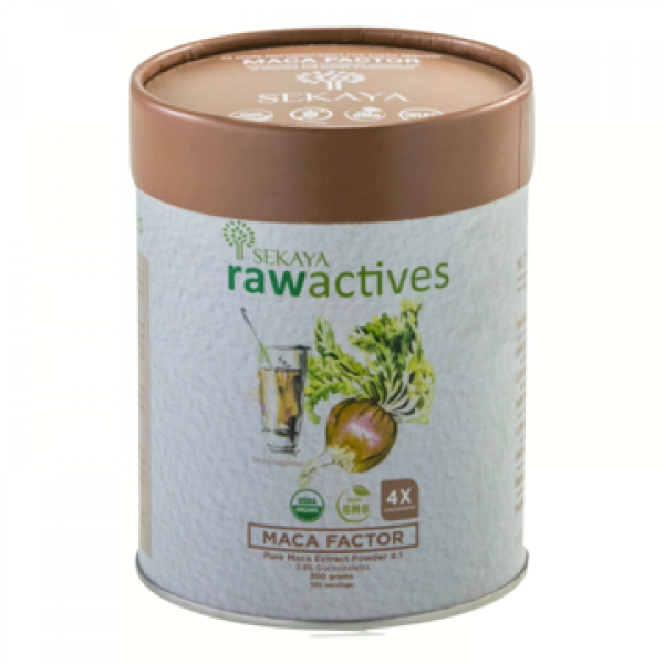 Sekaya Raw Actives Maca Factor 100% Organic