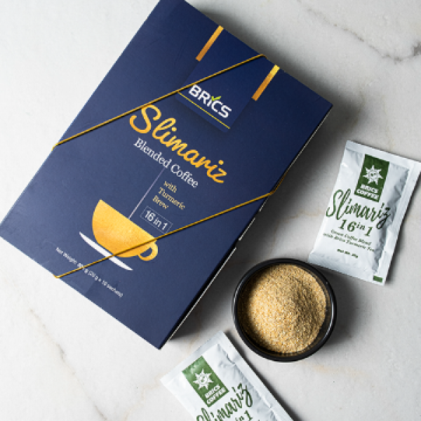 Slimariz 16 in 1 Blended Coffee with Turmeric Brew