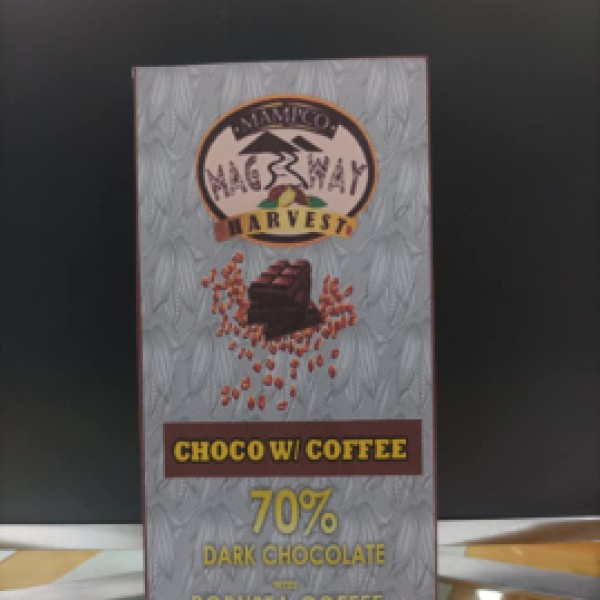 MAGWAY HARVEST DARK CHOCOLATE WITH ROBUSTA COFFEE