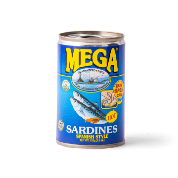 Mega Sardines Spanish Style, Hot