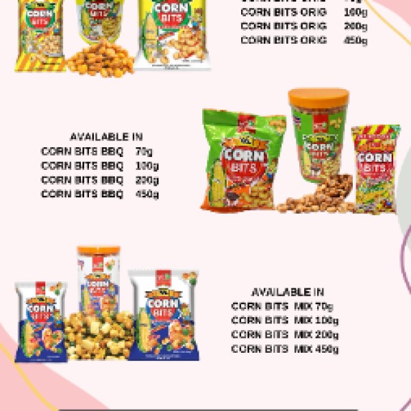 CORN BITS CORN SNACK