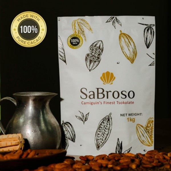 SaBroso 100%  Pure Cacao Tablea - 1Kg