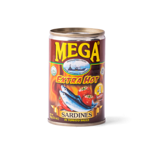 Mega Sardines In Tomato Sauce, Extra Hot