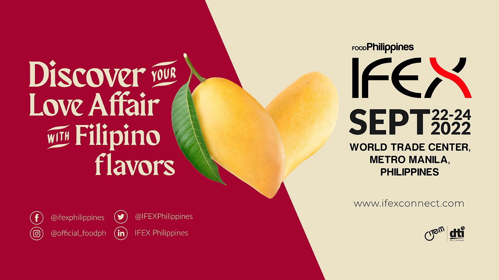 Food export show IFEX Philippines returns on site this September